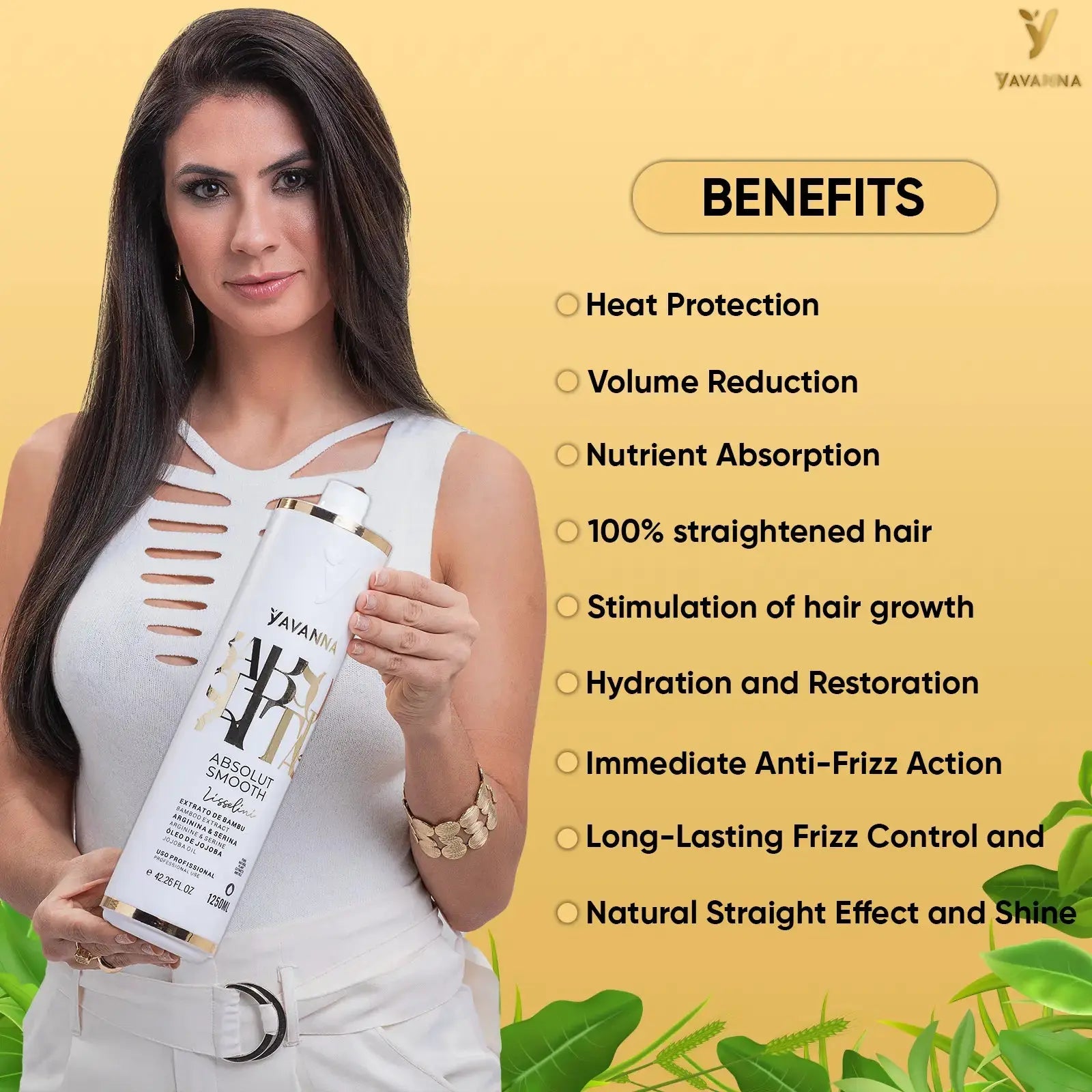 Brazilian Hair Smoothing Treatment Absolut Smooth Kit Protein Pro Hairmony