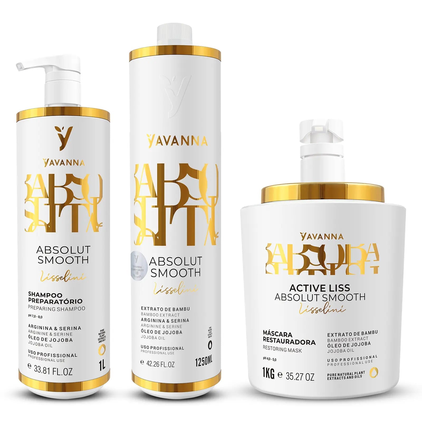 Brazilian Hair Smoothing Treatment Absolut Smooth Kit Protein - Pro Hairmony | Professional Hair Smoothing Treatment