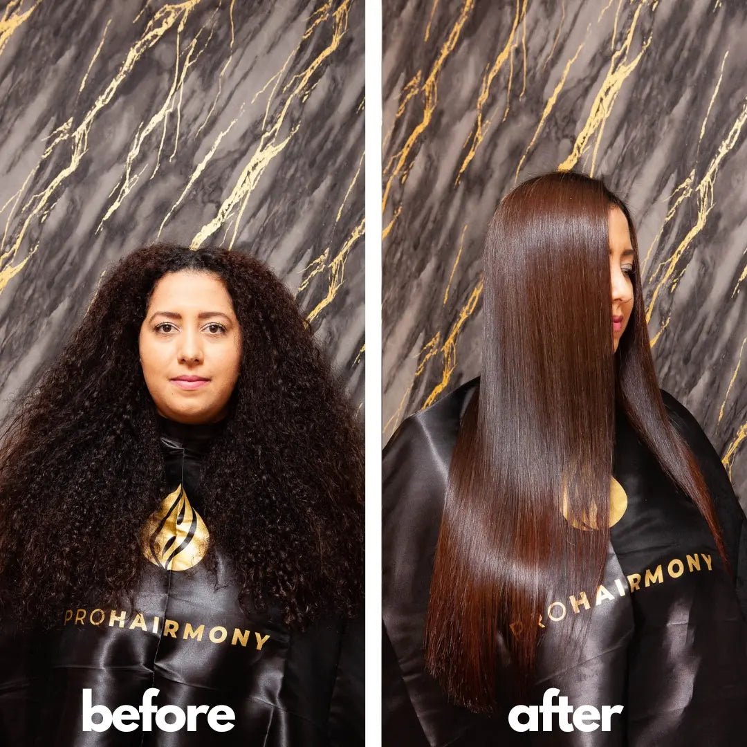 Brazilian Hair Straightening Thermal Sealing Protein Kit - Pro Hairmony | Professional Hair Smoothing Treatment