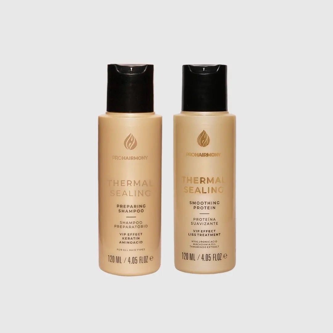 Brazilian Hair Straightening Thermal Sealing Protein Kit - Pro Hairmony | Professional Hair Smoothing Treatment